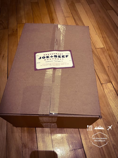 Take-Out: Joe Beef