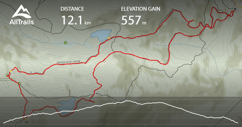 Hiking: Le Belvedere du Liberator