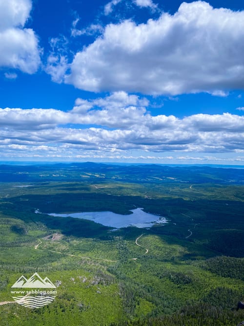 Hiking : Le Pioui and Le Mont-du-Lac-des-Cygnes loop trail