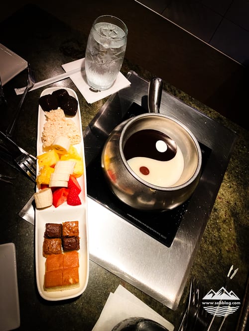 The Melting Pot : la fondue Classic Alpine et le fondue au chocolat Yin Yang, réussies comme il faut