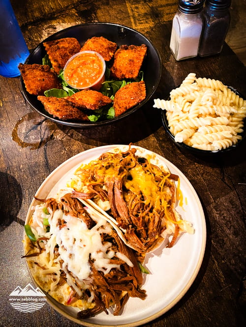 Sexy Ravioli and Brisket Tacos in Carolina Forest