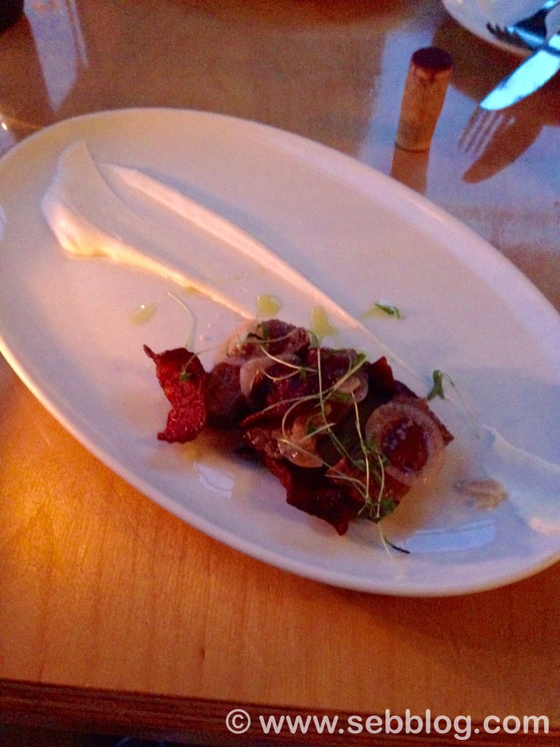 Bison Tataki