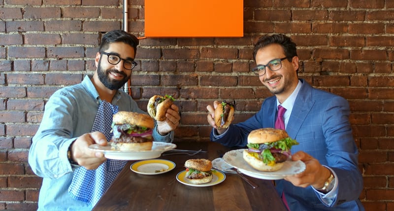 Na'eem Adam and Thierry Rassam Le Burger Week[2]