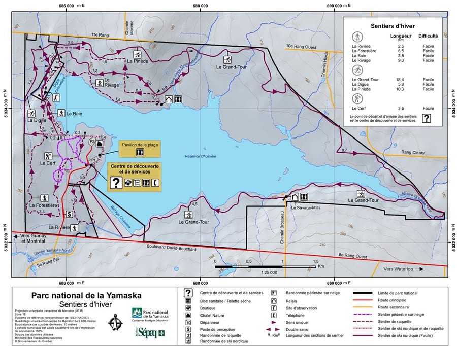 Hiking: Yamaska National Park