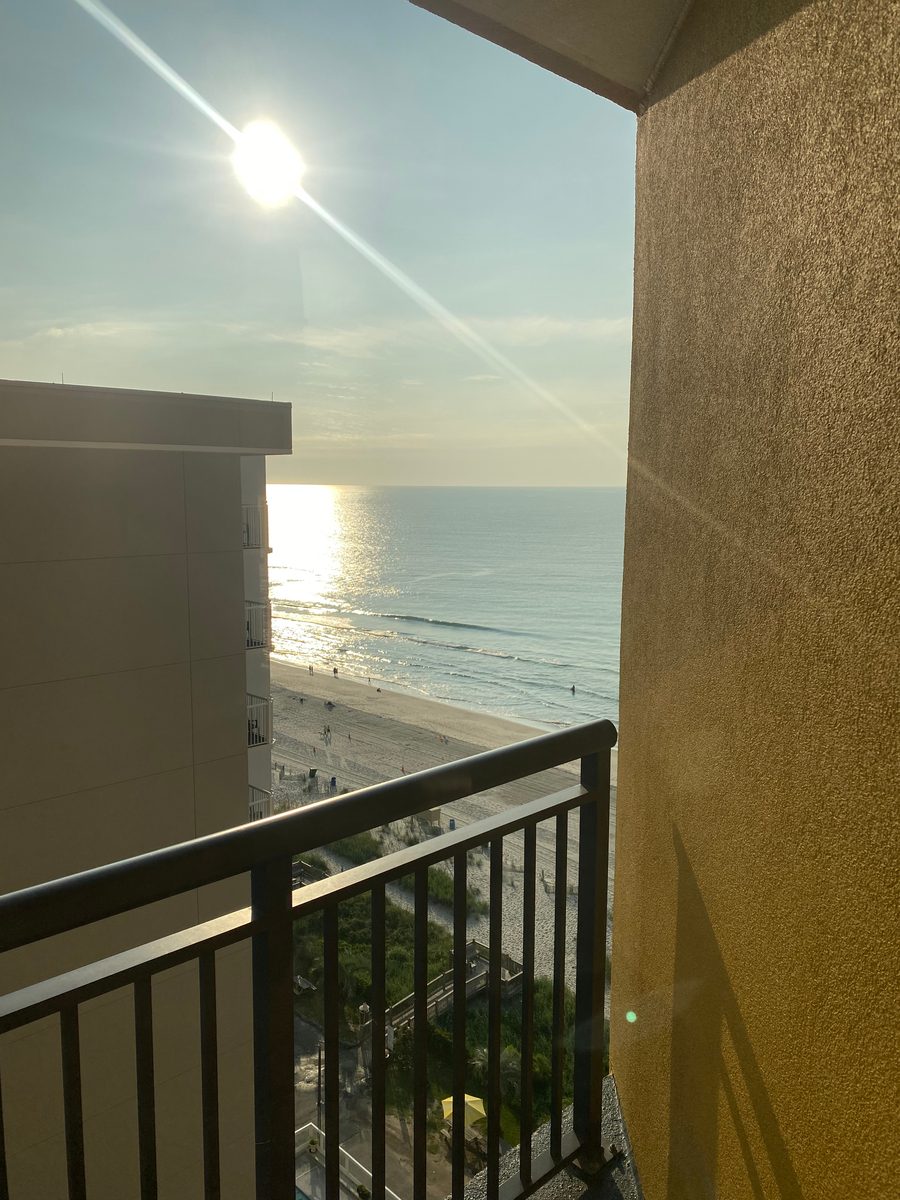 Why the stretch of Myrtle Beach in front of Anderson Ocean Club is my pick for warm water, good waves, and a lot less crowd than the boardwalk area